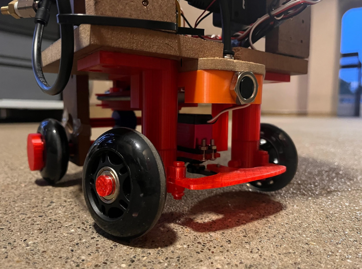 Real Three-Quarter View of Robot
