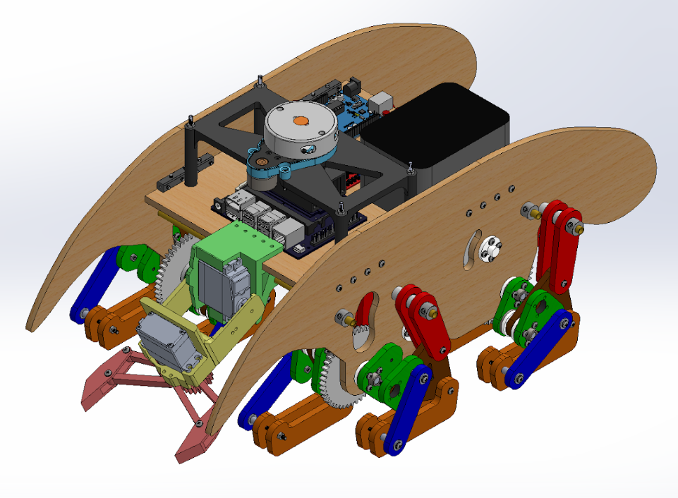 SolidWorks Assembly of Robot