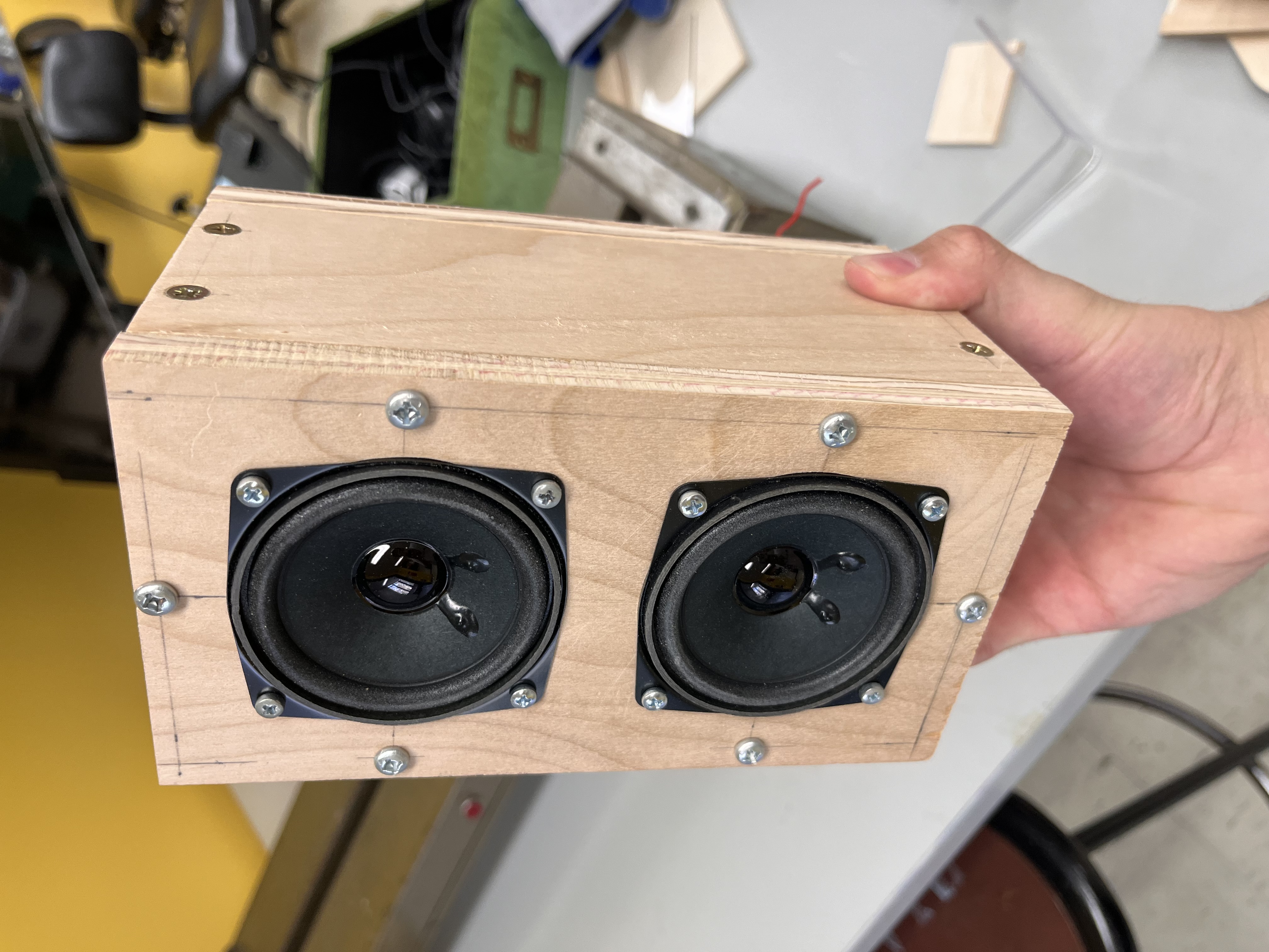 Dual Woofer Speaker